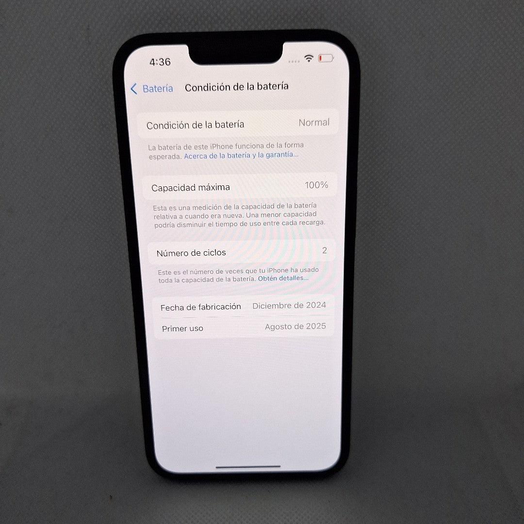 CELULAR APPLE IPHONE 16E A3408 (2025) 128 GB 8 GB RAM (SEMINUEVO)