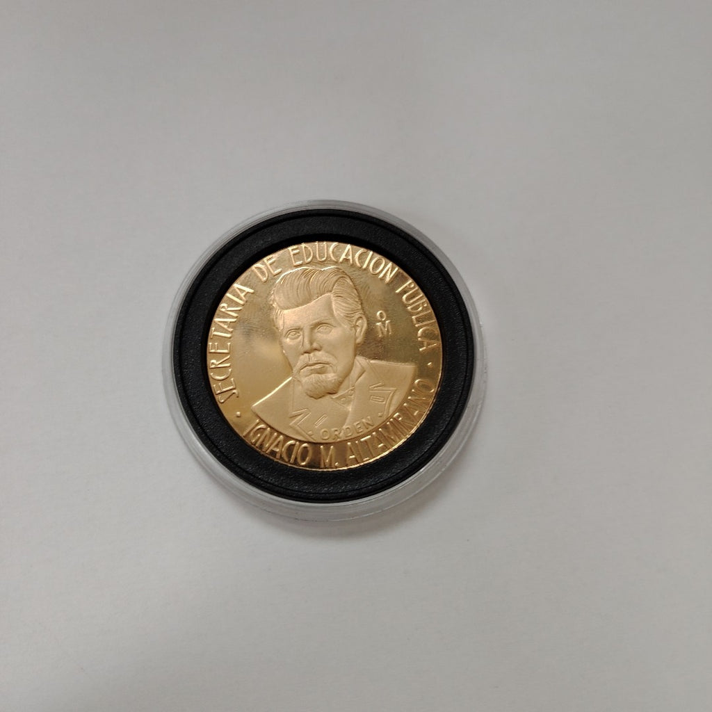 MEDALLA CONMEMORATIVA. ORO. 21 K 42 GRMS (SEMINUEVO)