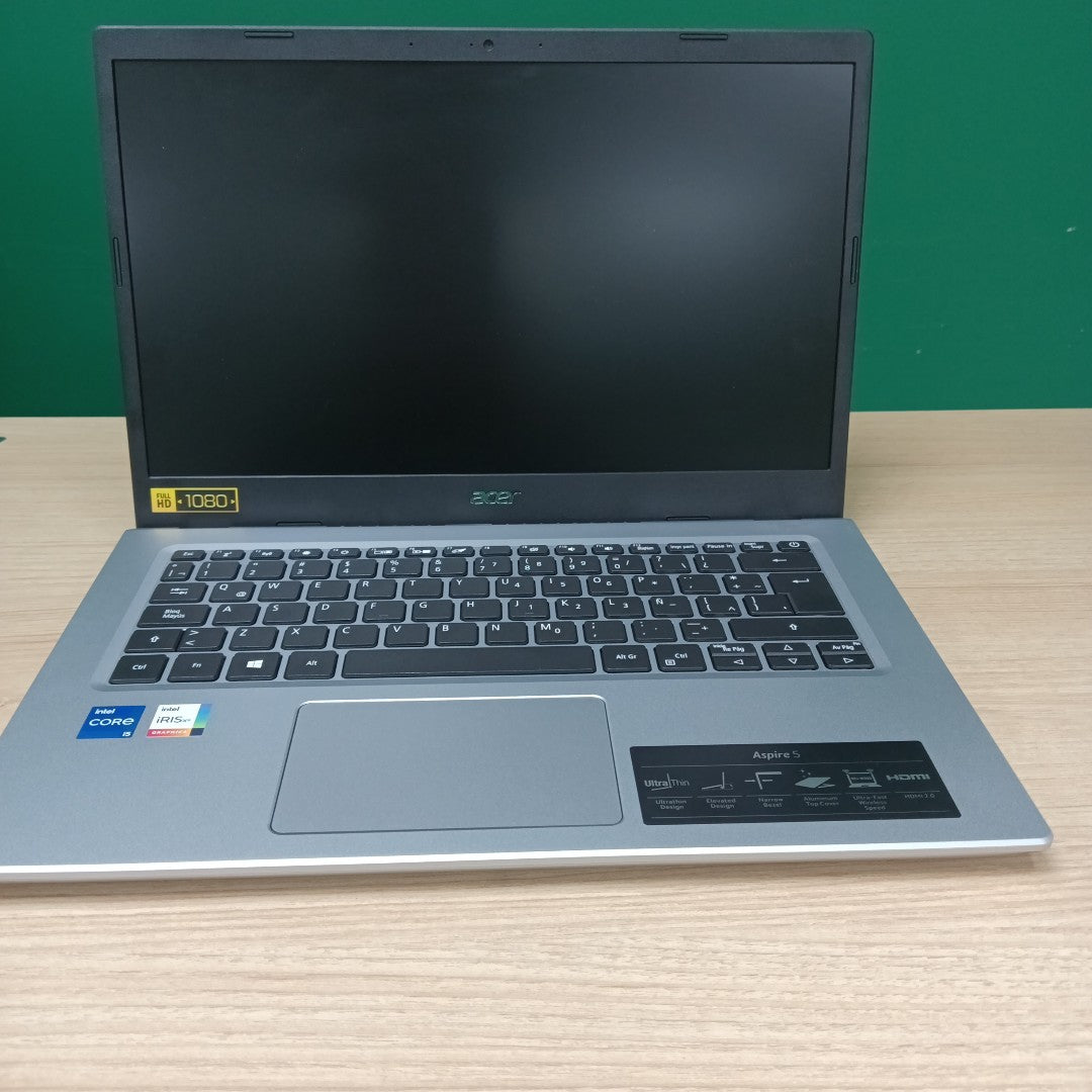 LAPTOP ACER ASPIRE 5 A514-54-54GT (2022) 1 TB + 256 GB SSD 8 GB RAM (SEMINUEVO)