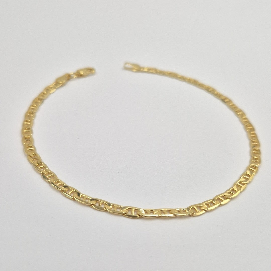 PULSERAS CABALLERO GUCCHI ORO 14K 4.5 (NUEVO)
