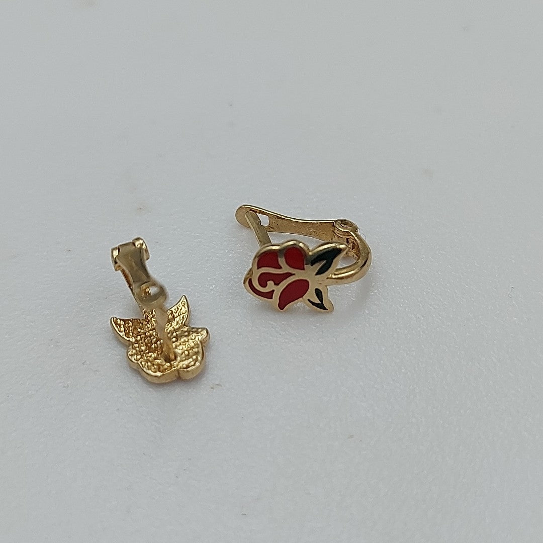 BROQUELES ORO 14K 1.3 (NUEVO)