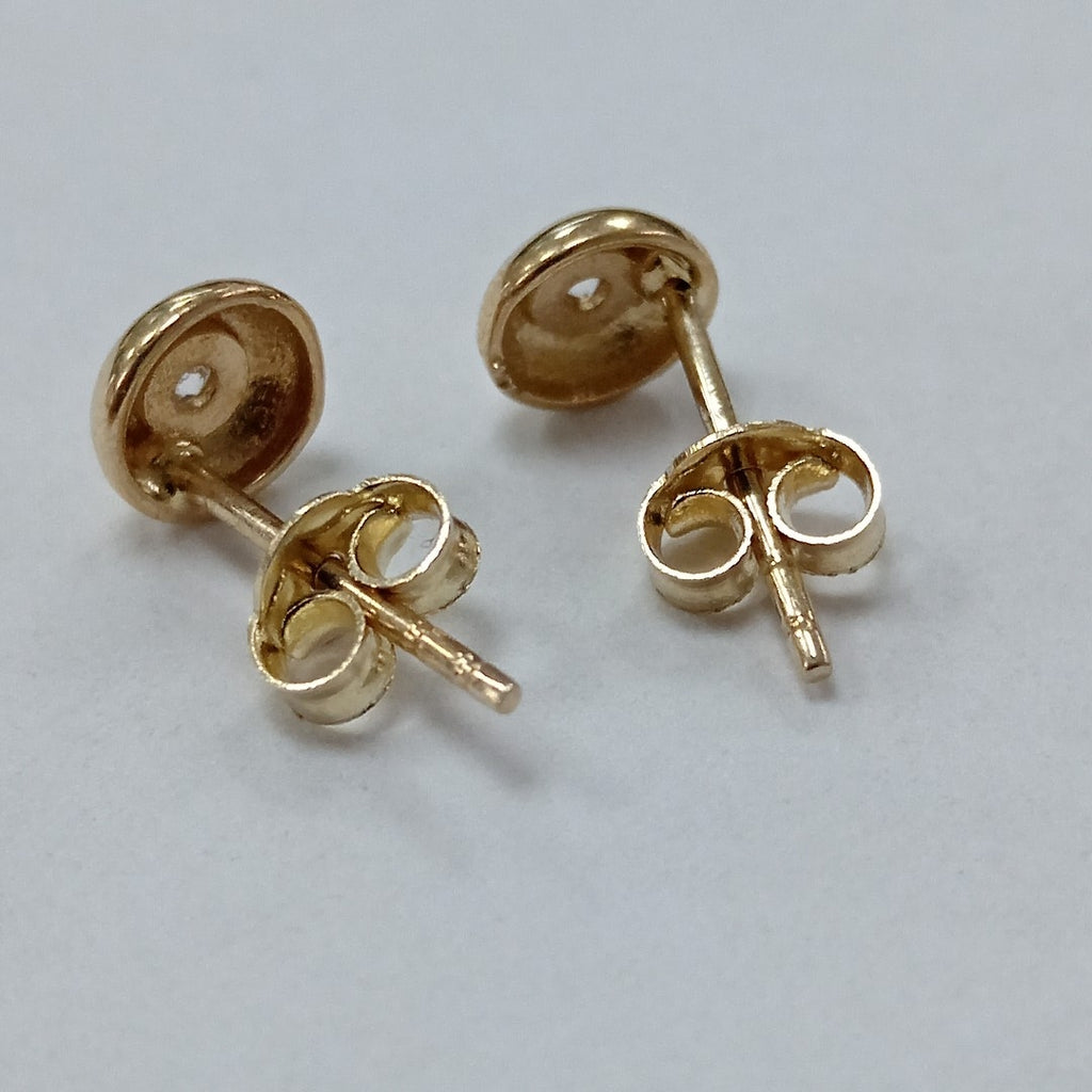 BROQUELES ORO 14K 0.9 (NUEVO)