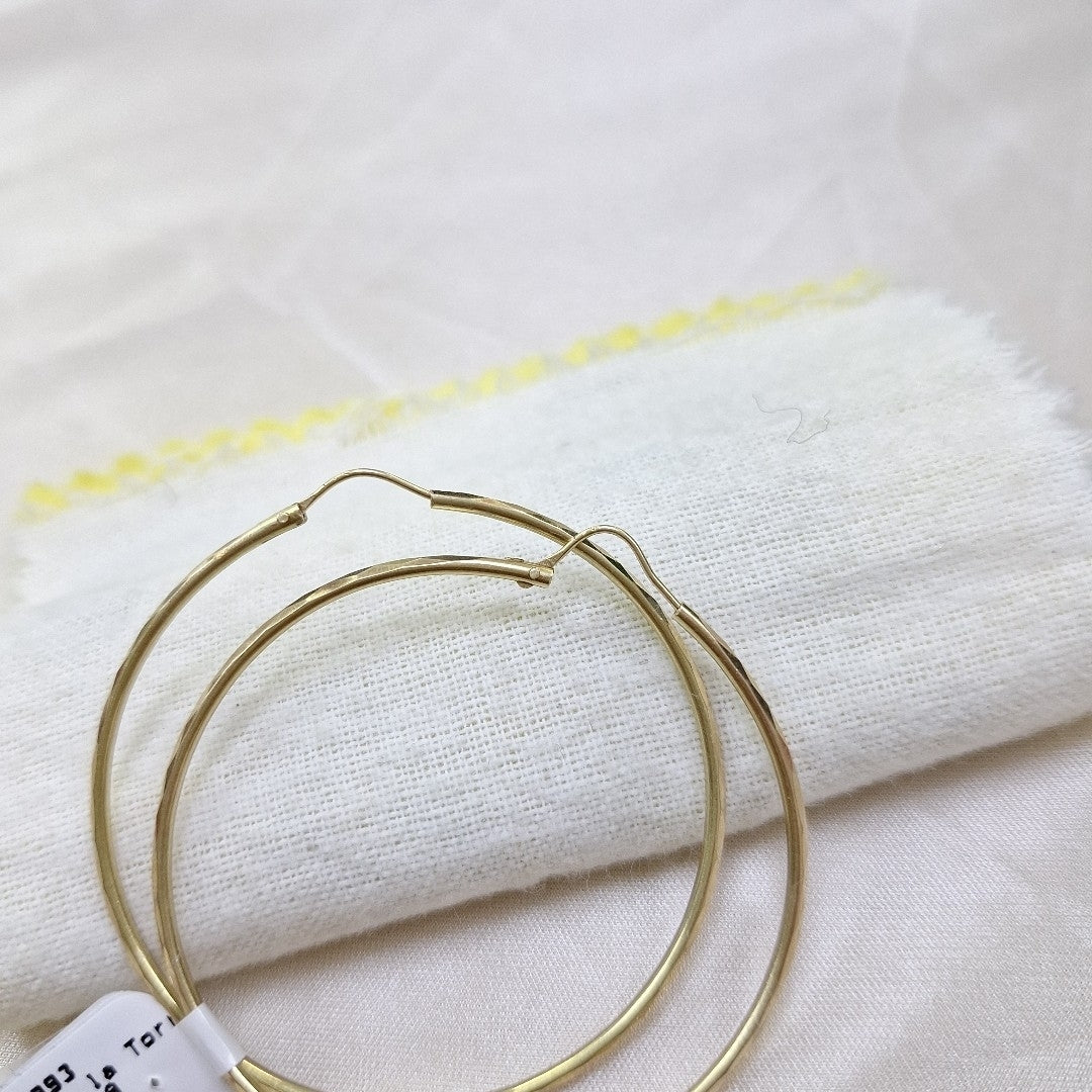 ARRACADAS PAR ORO 14 K 3,40 GRMS (SEMINUEVO)
