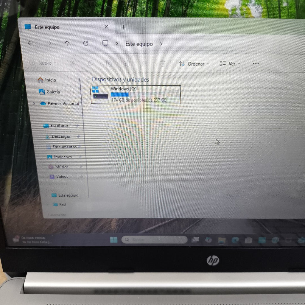 LAPTOP HP 14-DQ0505LA (2023) 256 GB SSD 8 GB RAM (SEMINUEVO)