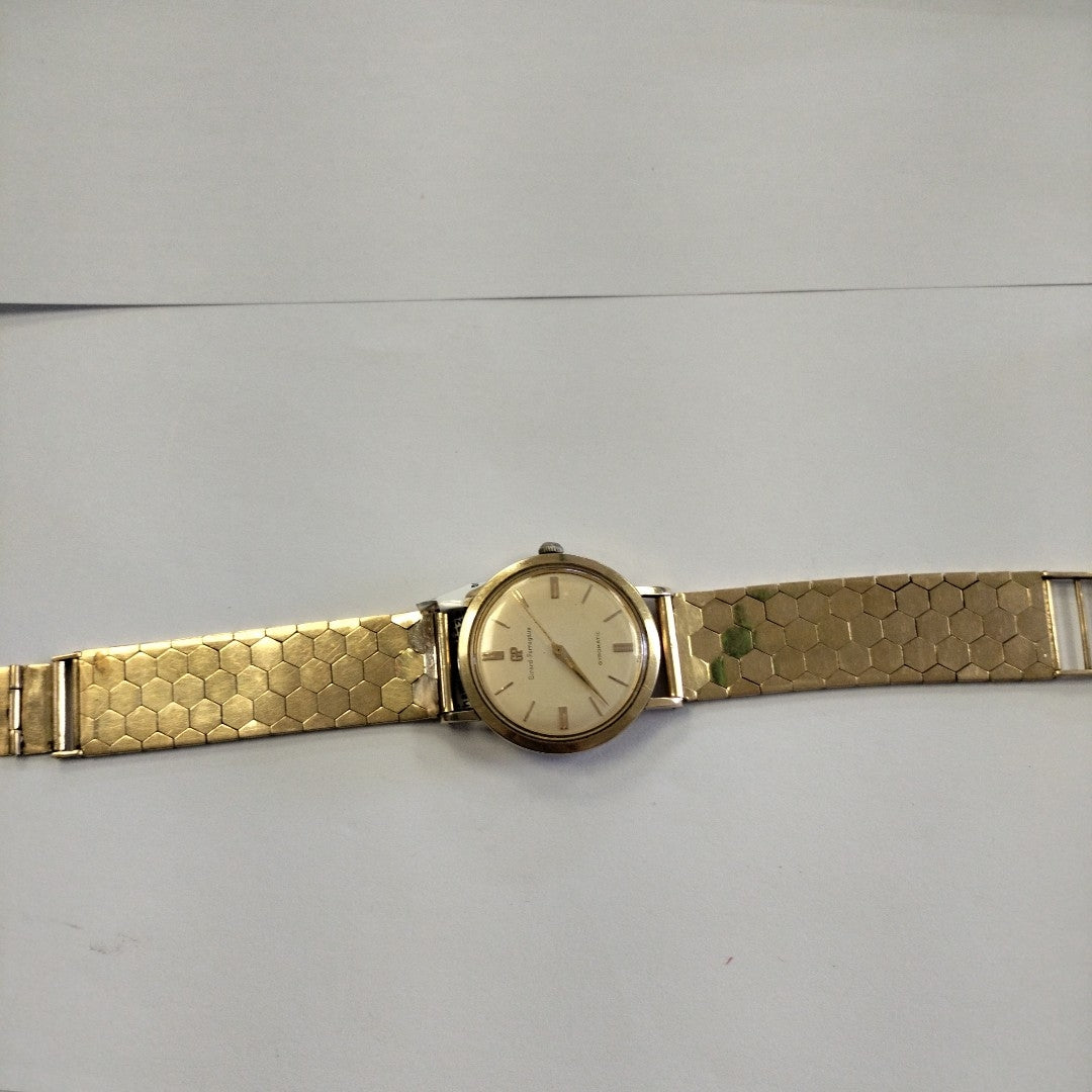 RELOJ CAJA Y PULSO ORO. ORO. 14 K 36.3 GRMS (SEMINUEVO)