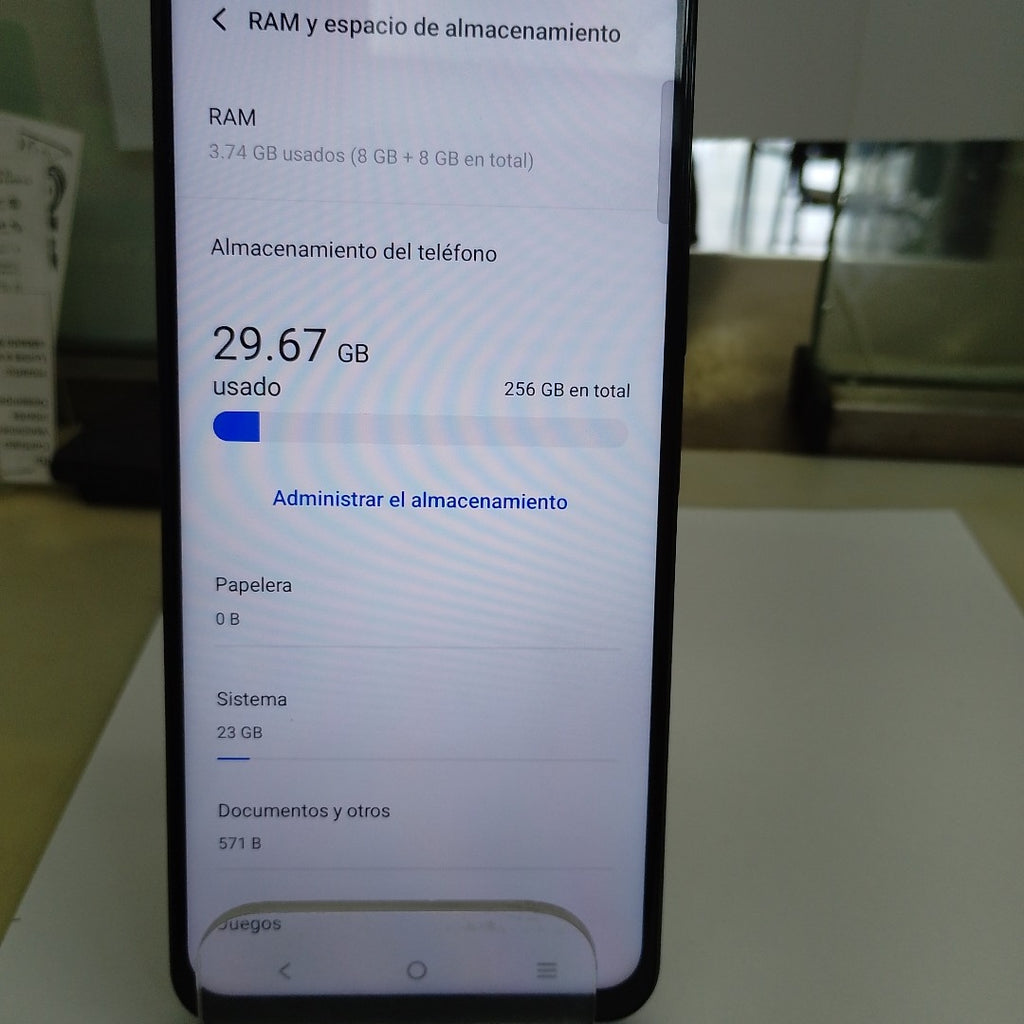 CELULAR VIVO Y28 V2352 256 GB 8 GB RAM (SEMINUEVO)