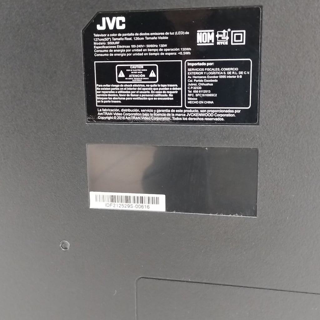 PANTALLA JVC SI50URF (2024) 50" LED 4K (SEMINUEVO)
