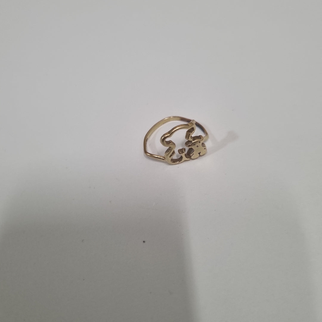 ANILLO. ORO. 10 K 1.8 GRMS (SEMINUEVO)