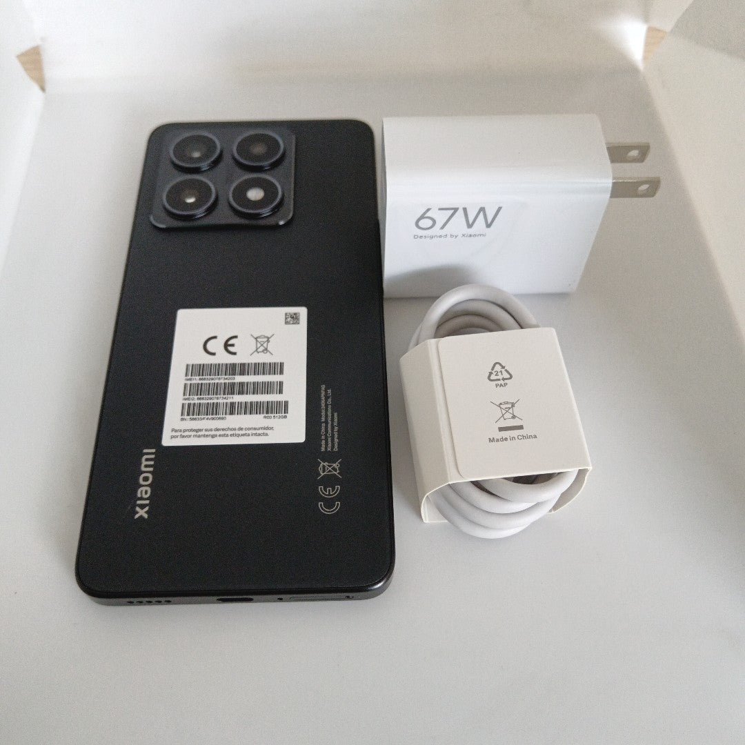 CELULAR XIAOMI 14T 5G 2406APNFAG (2024) 512 GB 12 GB RAM (SEMINUEVO)