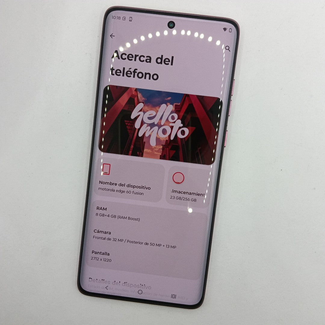CELULAR MOTOROLA EDGE 60 FUSION XT2503-1 (2023) 256 GB 8 GB RAM (SEMINUEVO)
