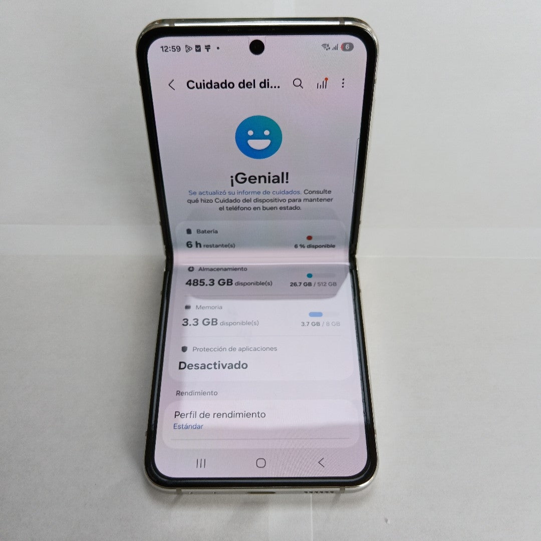 CELULAR SAMSUNG GALAXY Z FLIP 5 SM-F731B (2023) 512 GB 8 GB RAM (SEMINUEVO)