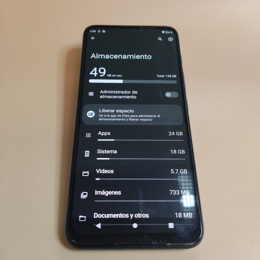 CELULAR MOTOROLA MOTO G71 5G XT2169-1 128 GB 6 GB RAM (SEMINUEVO)
