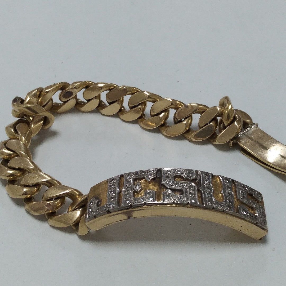 ESCLAVA ORO,PLATA PALADIO 18 K 97,10 GRMS (SEMINUEVO)