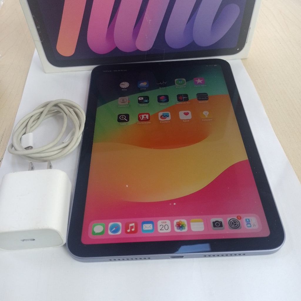 TABLETA APPLE IPAD MINI 6 A2567 256 GB 4 GB RAM (SEMINUEVO)