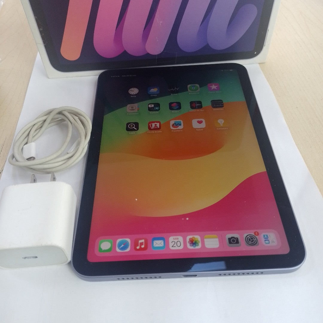 TABLETA APPLE IPAD MINI 6 A2567 256 GB 4 GB RAM (SEMINUEVO)