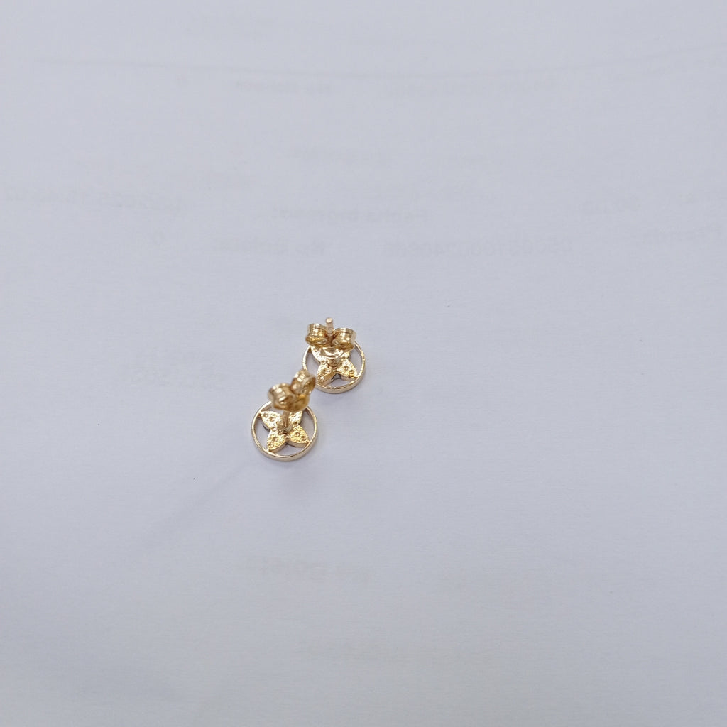 BROQUELES ORO 14K 1.1 (NUEVO)