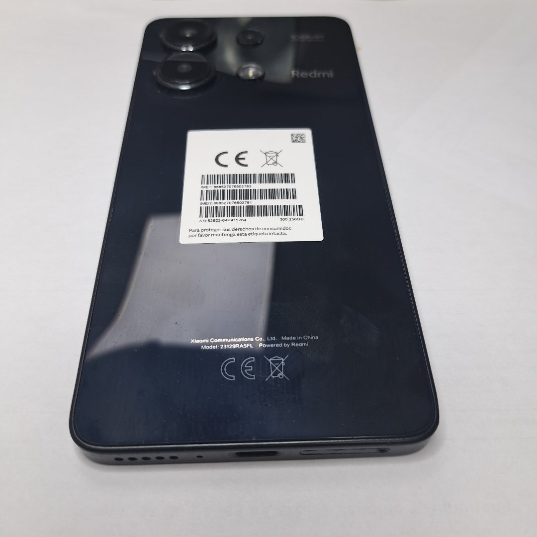 CELULAR XIAOMI REDMI NOTE 13 23129RA5FL (2024) 256 GB 8 GB RAM (SEMINUEVO)