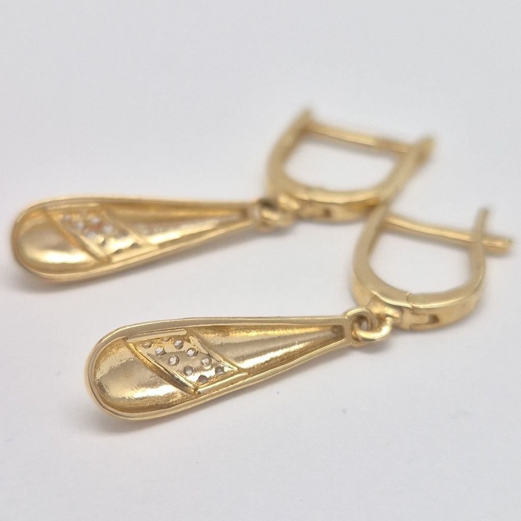 BROQUELES ORO 14K 2.6 (NUEVO)