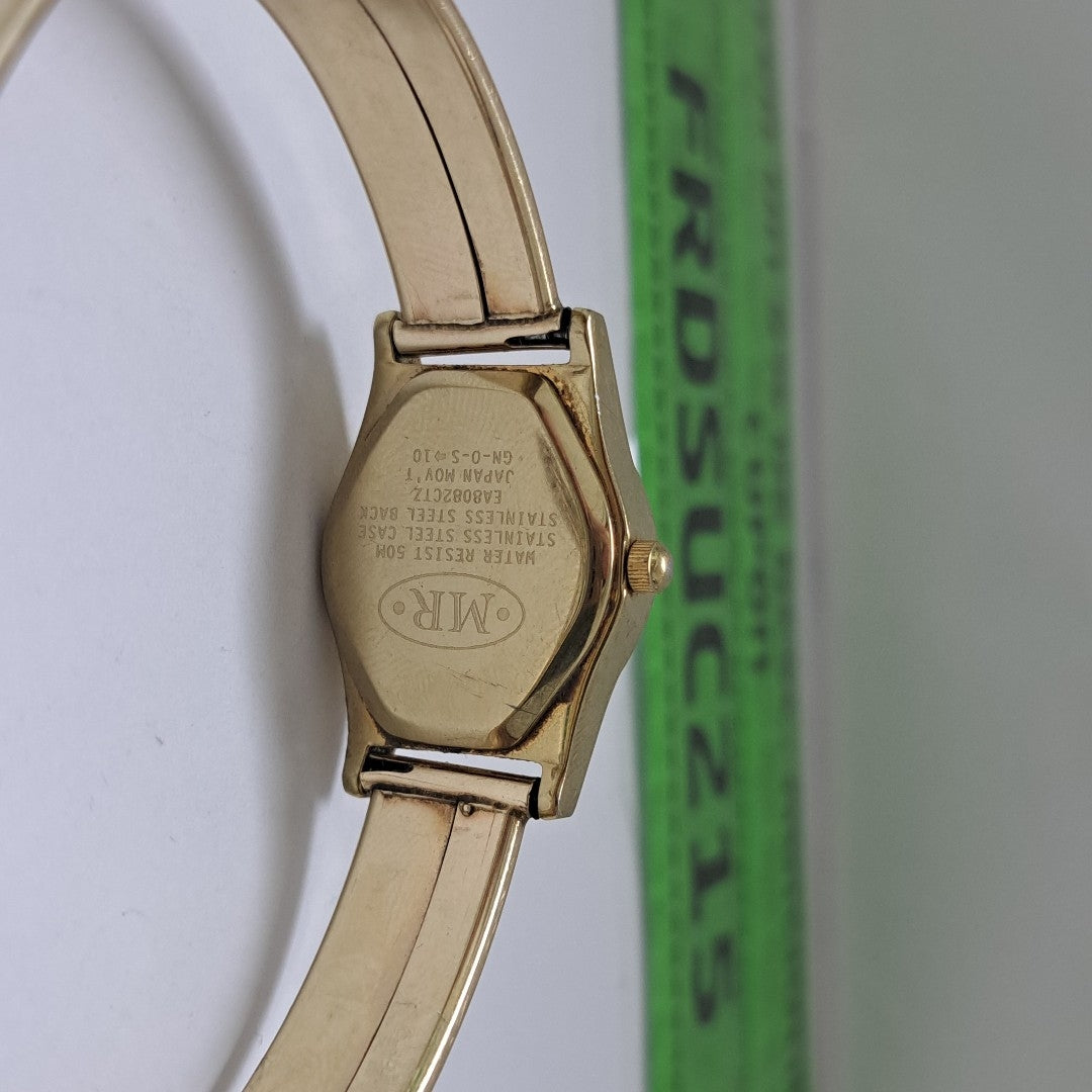 RELOJ CAJA ACERO PULSO ORO. ORO. 10 K 23 GRMS (SEMINUEVO)