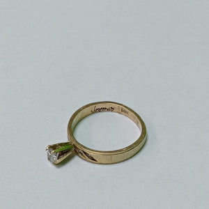 SOLITARIO ORO 14 K 1,90 GRMS (SEMINUEVO)