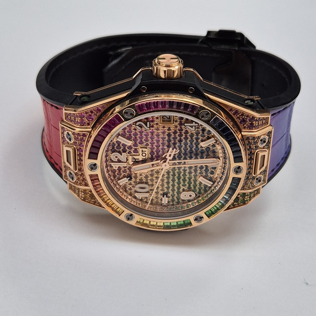   RELOJ CABALLERO   HUBLOT   ONE CLICK GOLD (SEMINUEVO)