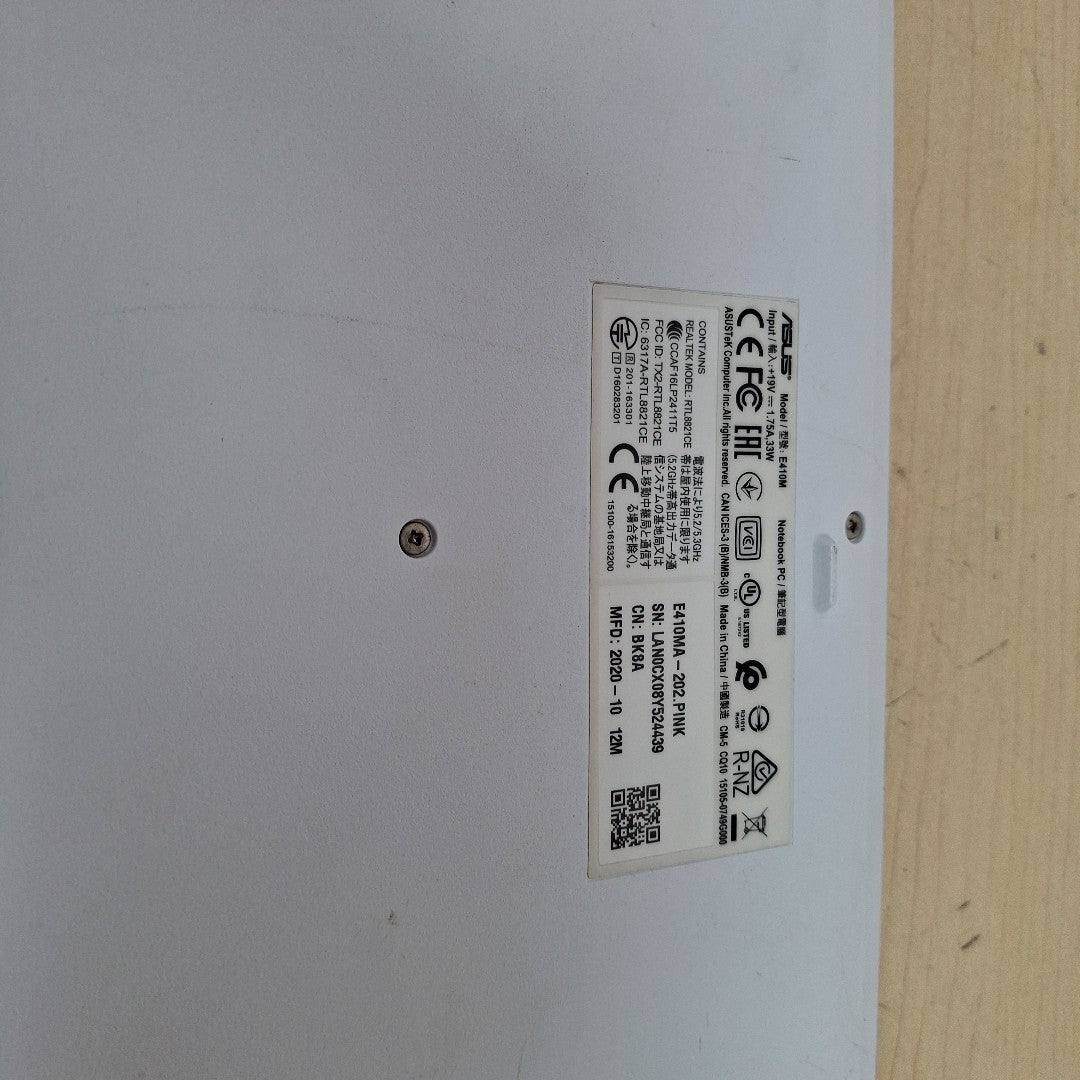 LAPTOP ASUS E410MA-BV185T (2020) 128 GB SSD 4 GB RAM (SEMINUEVO)