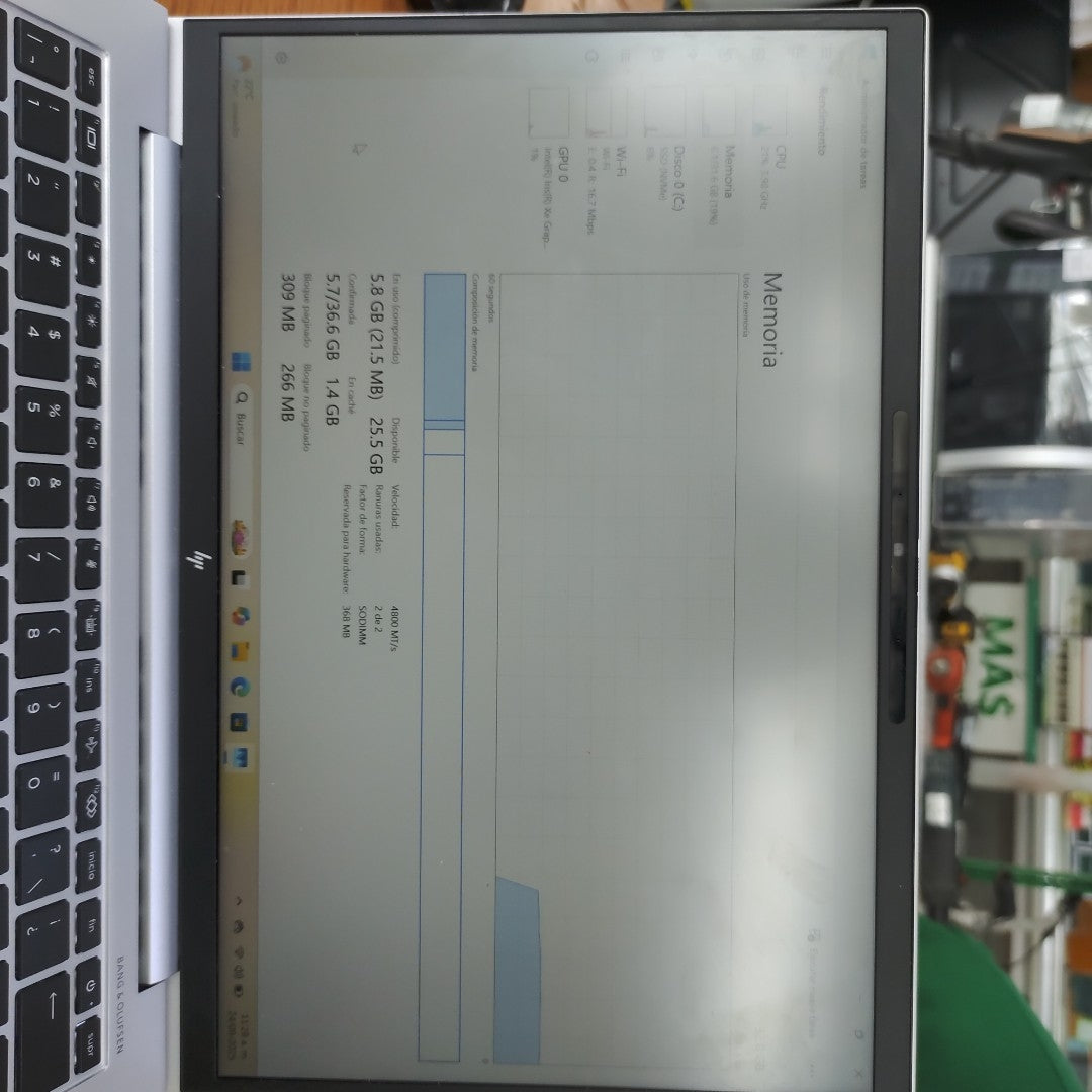 LAPTOP HP ELITEBOOK 840 G9 (2024) 512 GB SSD 32 GB RAM (SEMINUEVO)