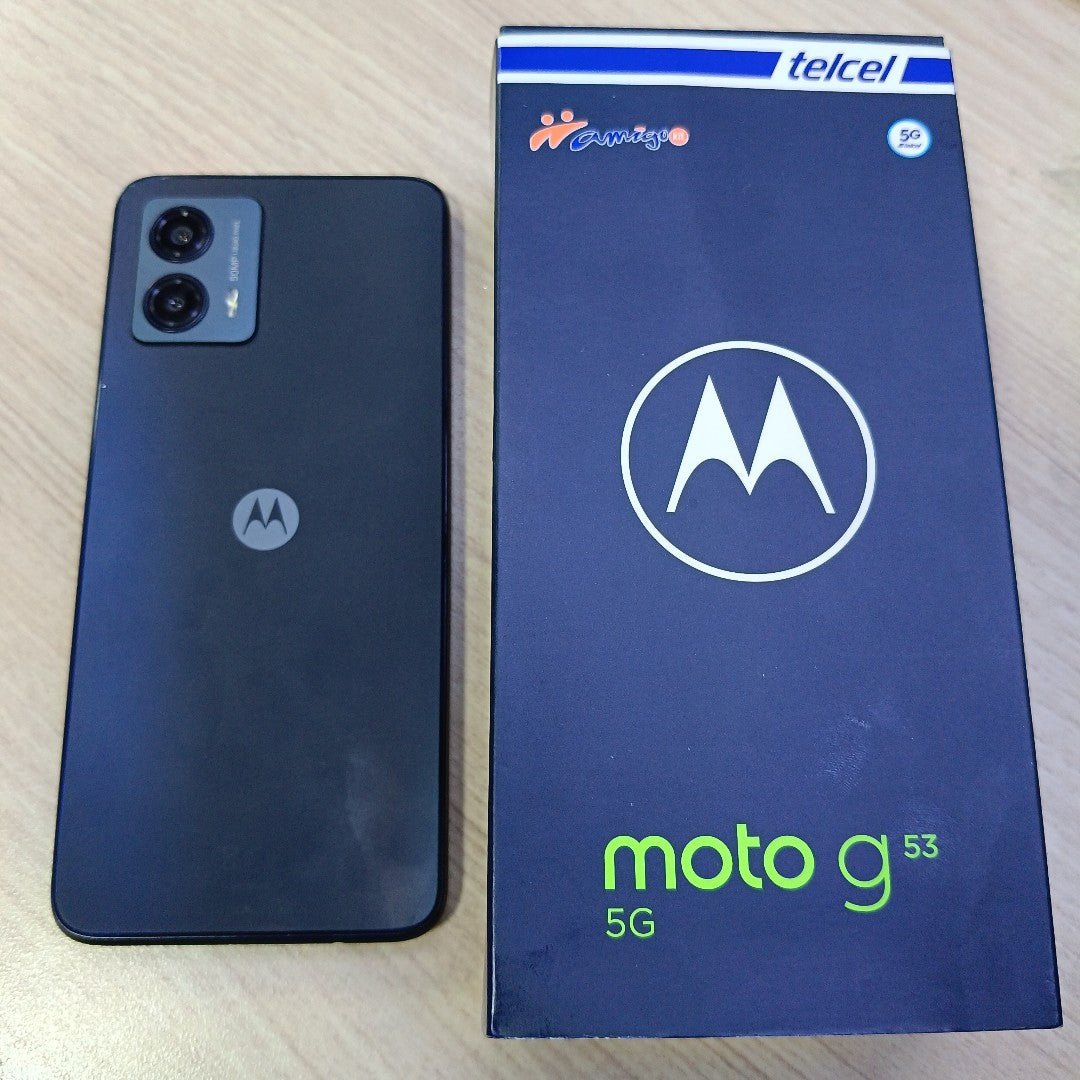 CELULAR MOTOROLA MOTO G53 5G XT2335-1 (2022) 128 GB 6 GB RAM (SEMINUEVO)