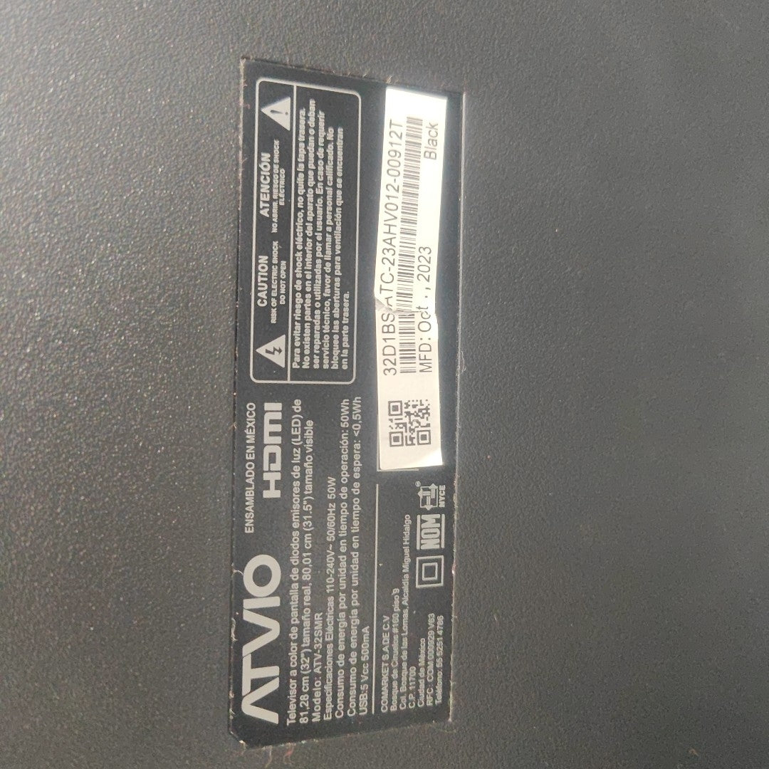 PANTALLA ATVIO ATV-32SMR (2022) 32" LED HD