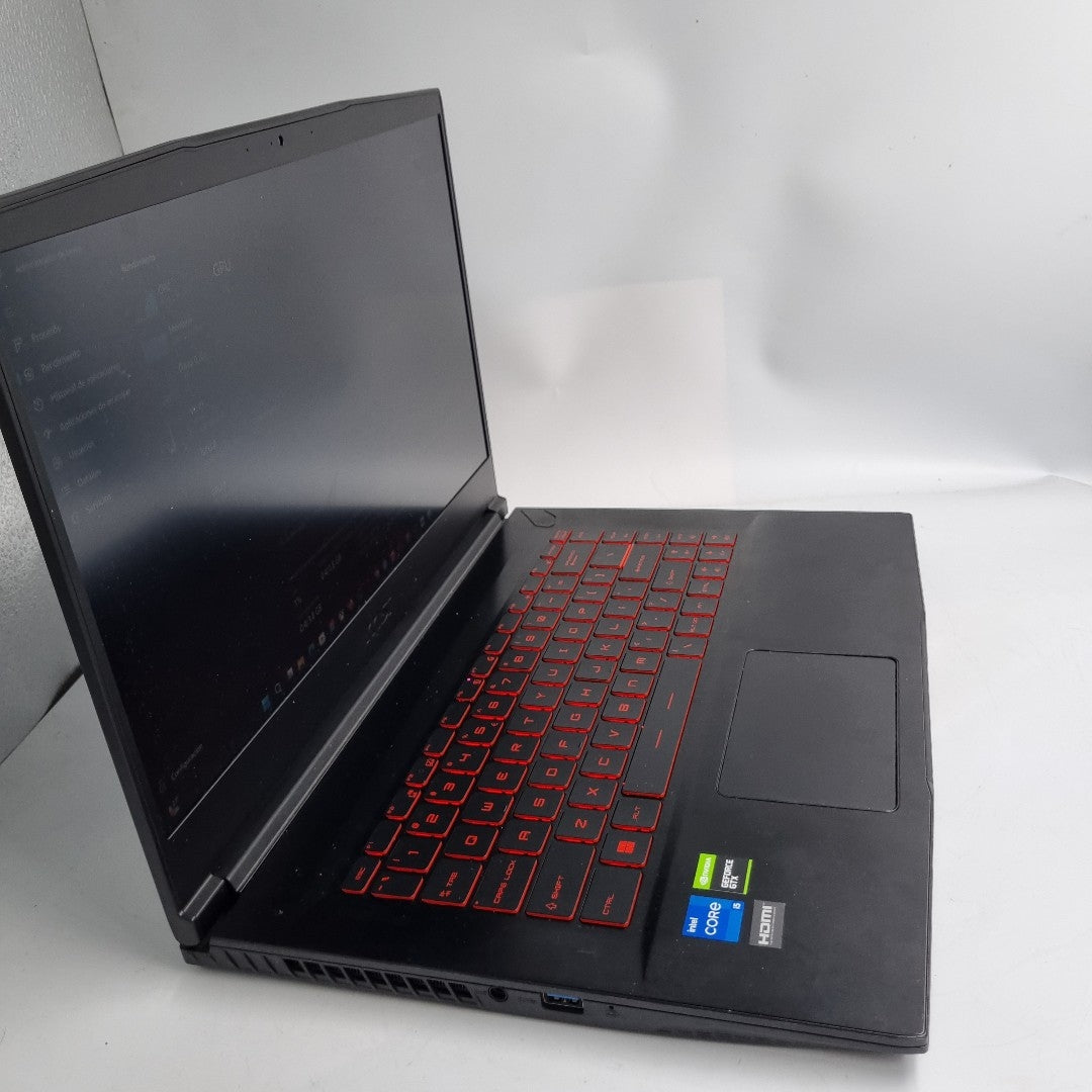 LAPTOP MSI GF63 THIN 11SC-1419MX (2023) 256 GB SSD 8 GB RAM (SEMINUEVO)