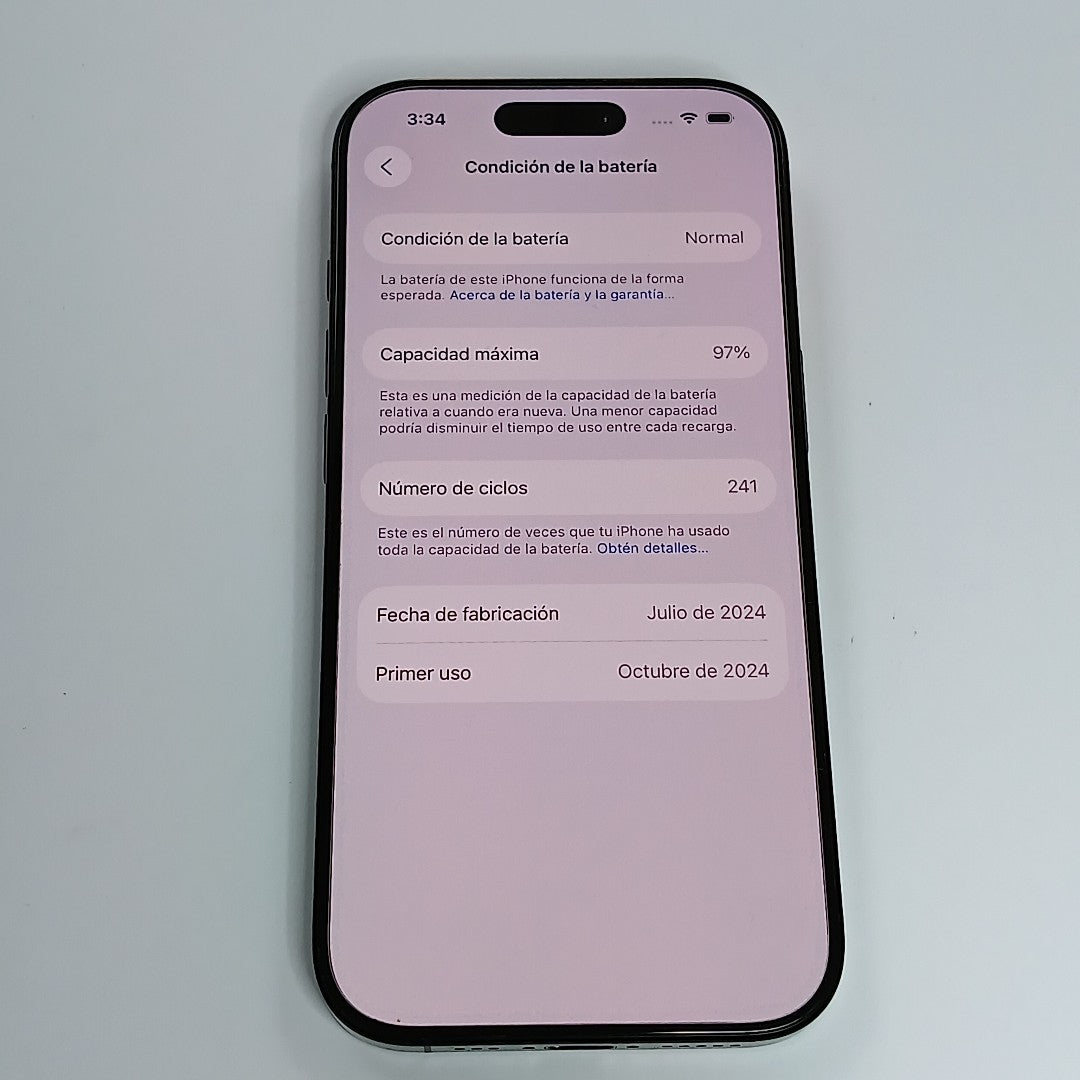 CELULAR APPLE IPHONE 16 PRO A3292 (2024) 256 GB 8 GB RAM