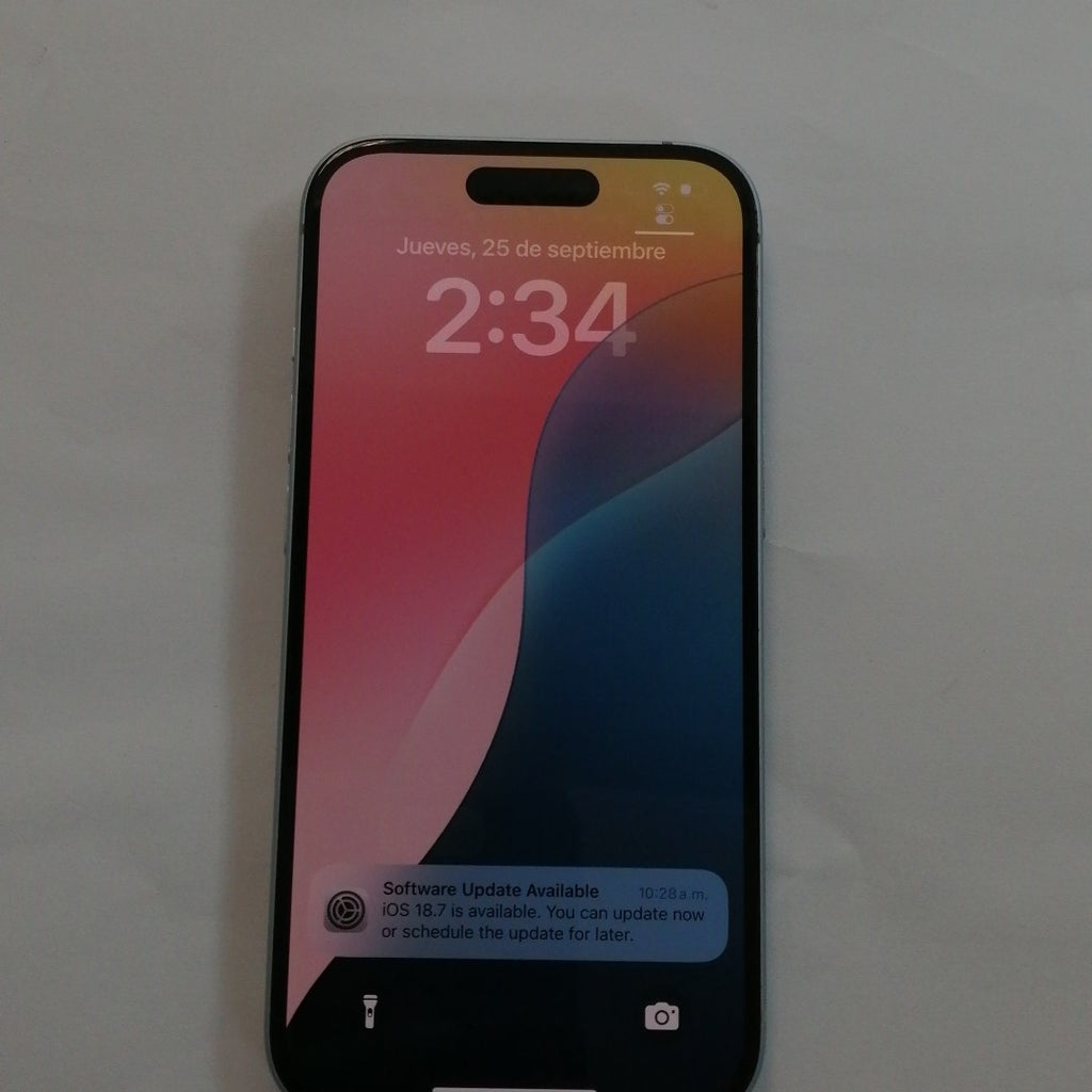 CELULAR APPLE IPHONE 15 A3092 (2023) 128 GB 6 GB RAM (SEMINUEVO)