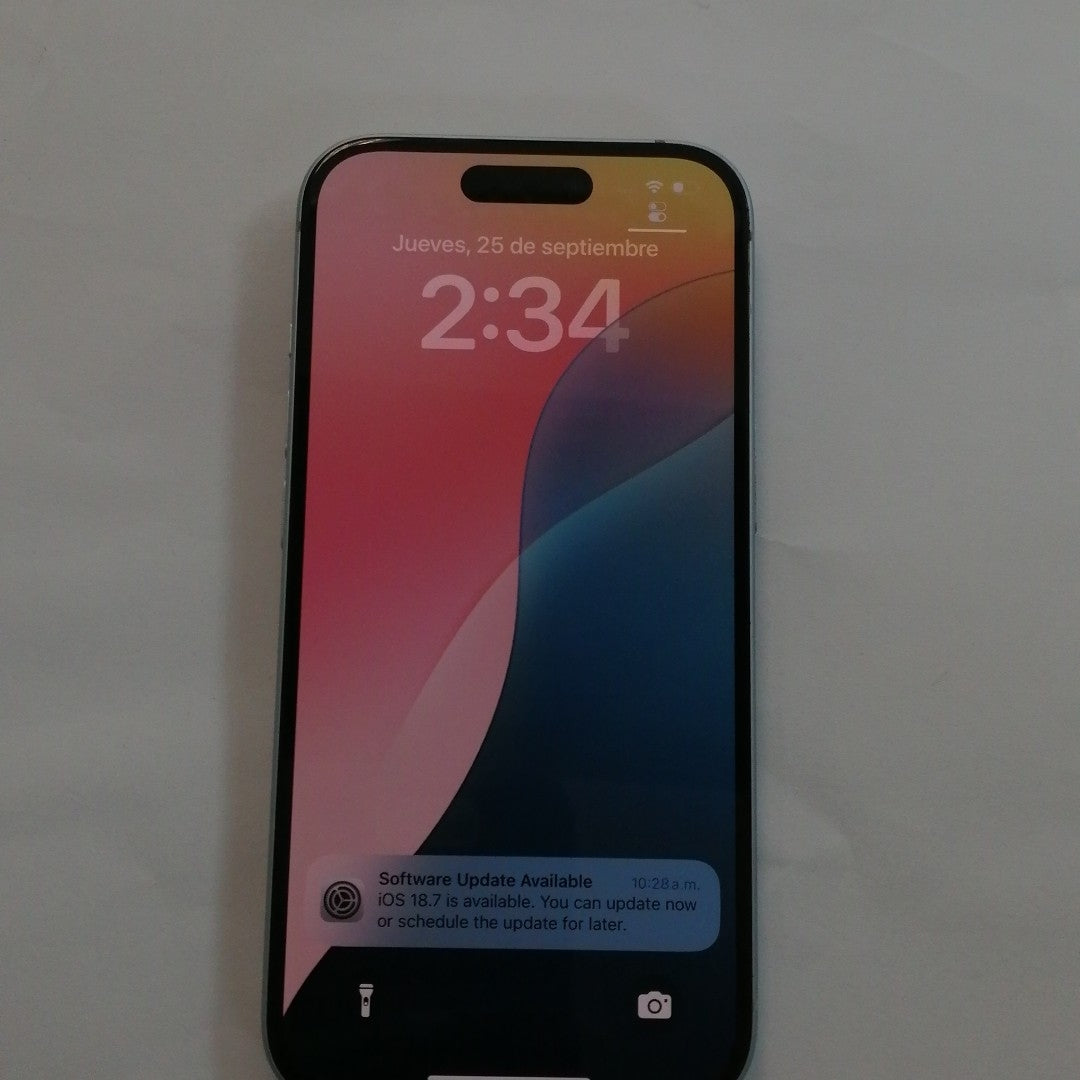 CELULAR APPLE IPHONE 15 A3092 (2023) 128 GB 6 GB RAM (SEMINUEVO)