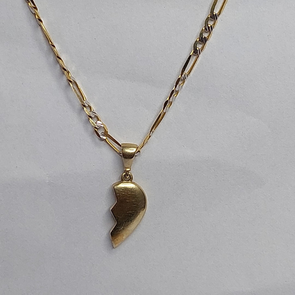 CADENA, DIJE ORO, RODIADO 14 K 5 GRMS (SEMINUEVO)