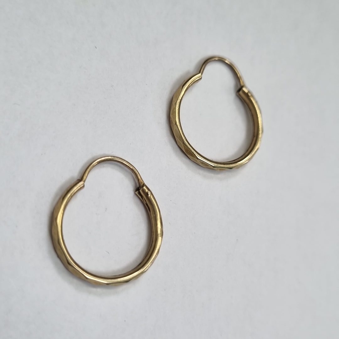 ARRACADAS PAR ORO 10 K 0,70 GRMS (SEMINUEVO)