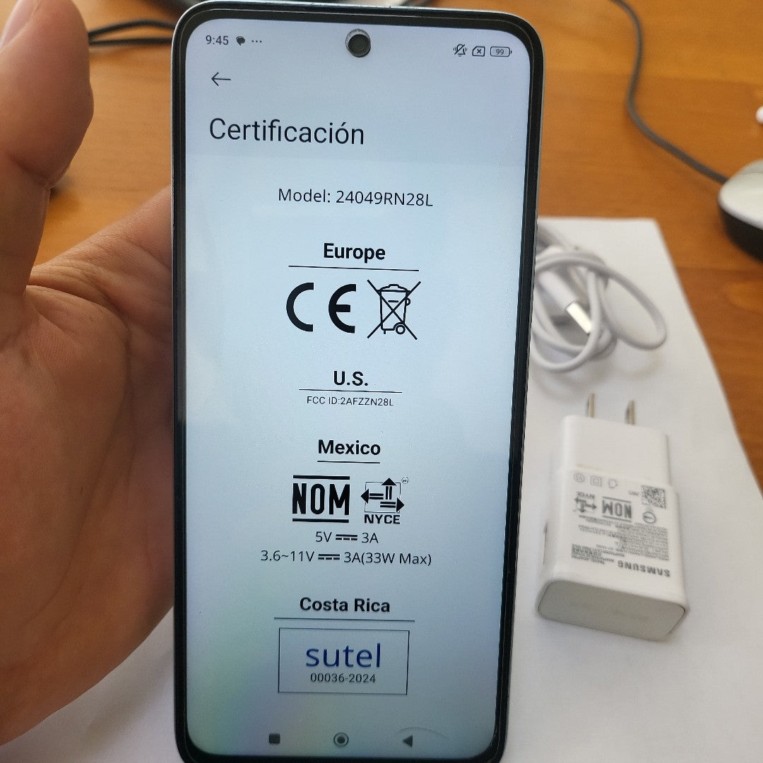 CELULAR XIAOMI REDMI 13 24049RN28L (2024) 256 GB 8 GB RAM (SEMINUEVO)