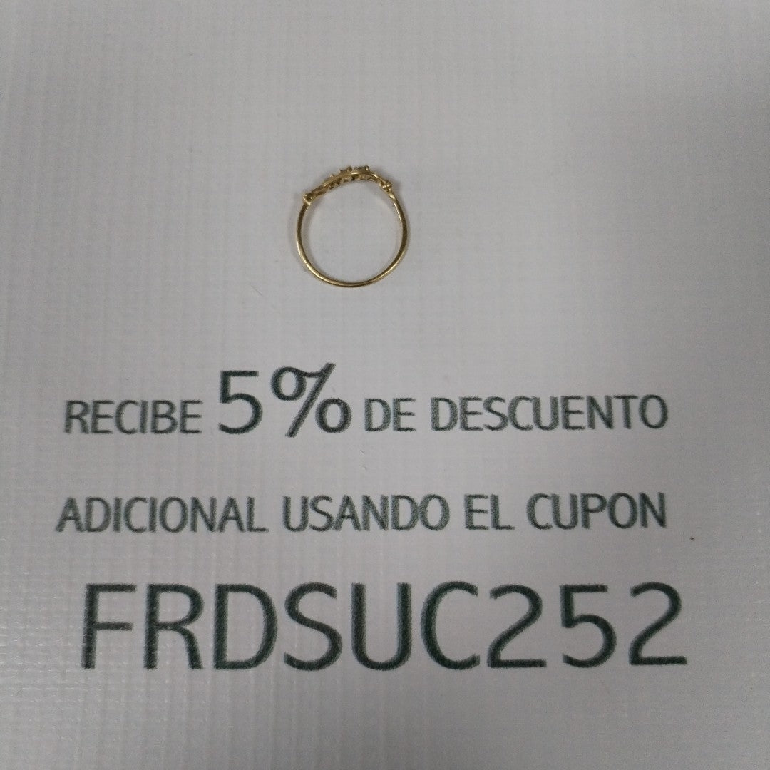ANILLITO ORO 10 K 0,90 GRMS (SEMINUEVO)