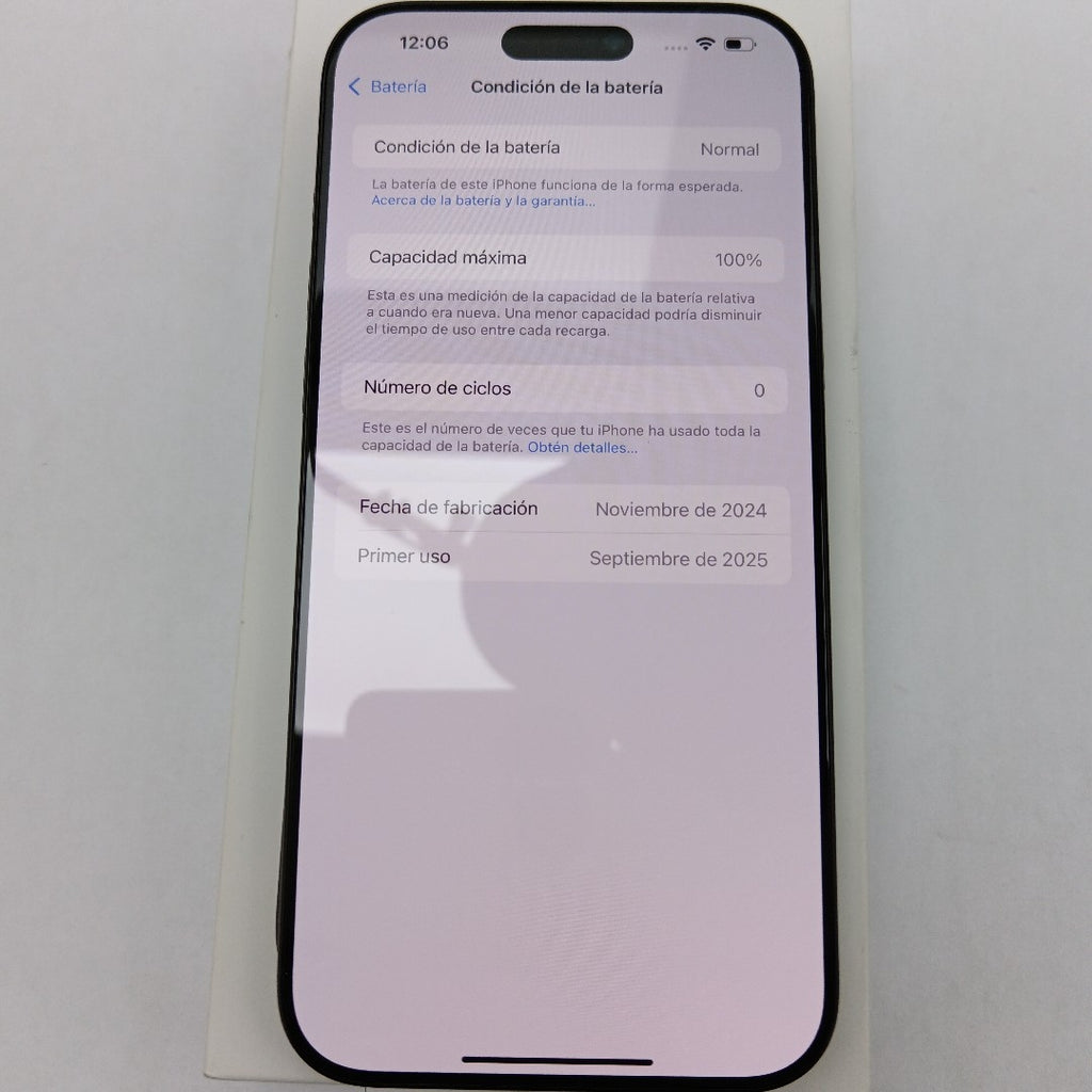 CELULAR APPLE IPHONE 16 PRO MAX A3295 (2024) 512 GB 8 GB RAM (SEMINUEVO)