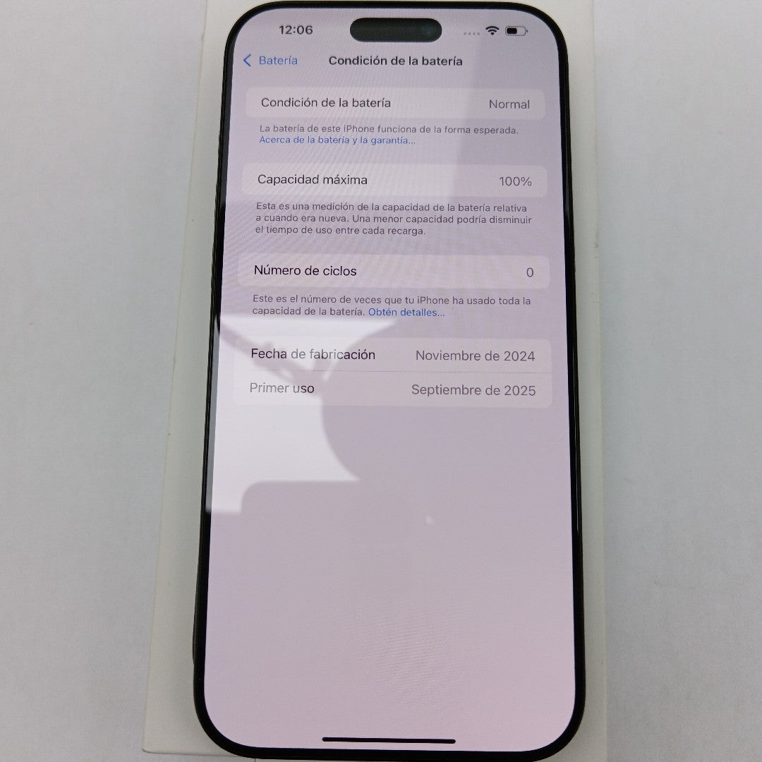 CELULAR APPLE IPHONE 16 PRO MAX A3295 (2024) 512 GB 8 GB RAM (SEMINUEVO)