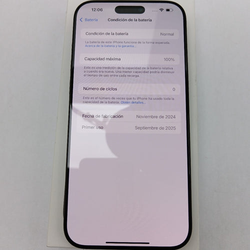 CELULAR APPLE IPHONE 16 PRO MAX A3295 (2024) 512 GB 8 GB RAM (SEMINUEVO)
