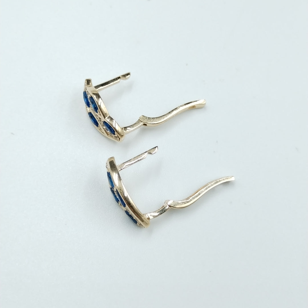 BROQUELES ORO 14K 3.6 (NUEVO)