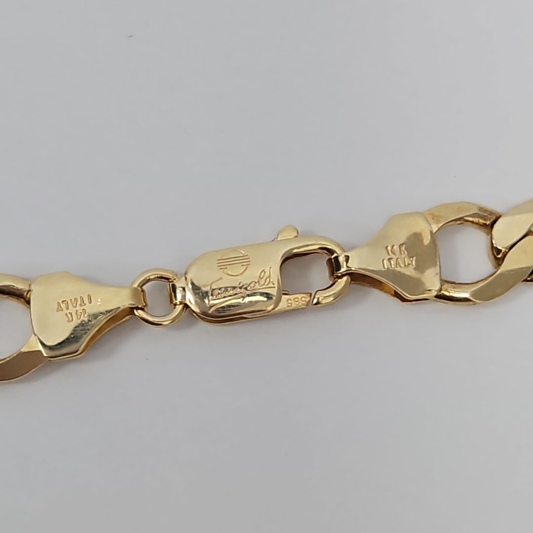 CADENAS CARTIER 3*1 AMARILLA ORO 14K 42.2 (NUEVO)