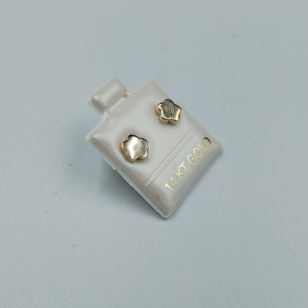 BROQUELES ORO 14K 1.1 (NUEVO)