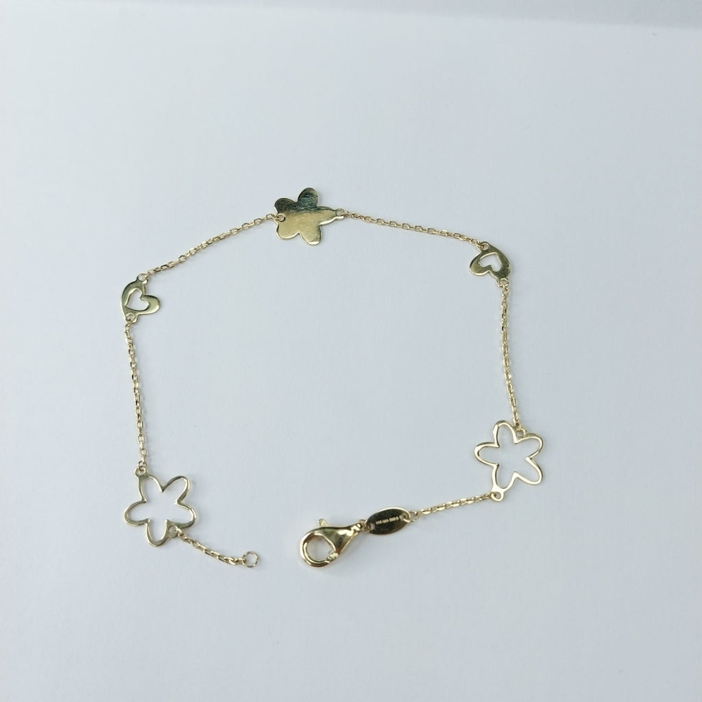 PULSERAS DAMA ORO 14K 1.5 (NUEVO)