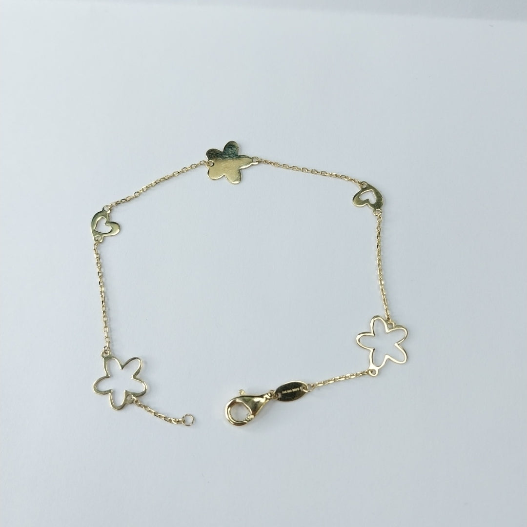 PULSERAS DAMA ORO 14K 1.5 (NUEVO)