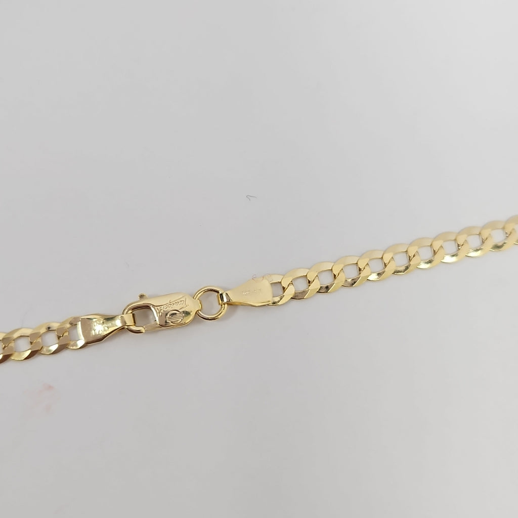 CADENAS BARBADA AMARILLA ORO 10K 5.3 (NUEVO)