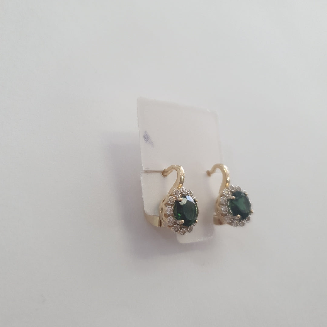 BROQUELES ORO 14K 3.7 (NUEVO)