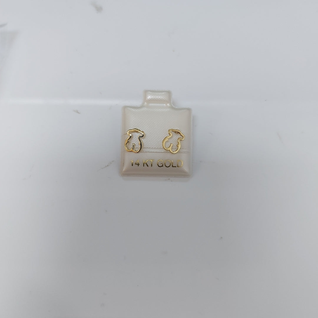 BROQUELES ORO 14K 0.8 (NUEVO)