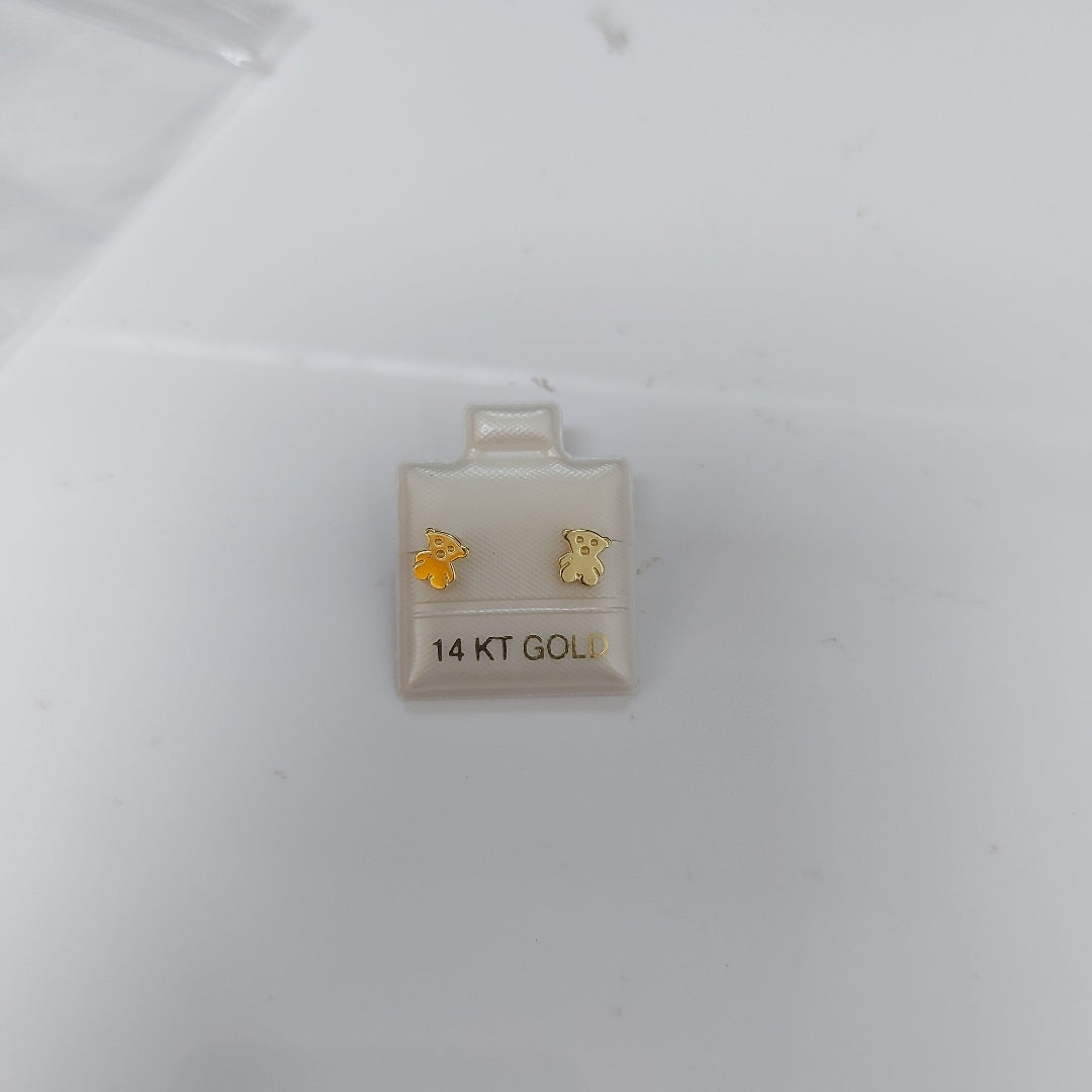 BROQUELES ORO 14K 0.7 (NUEVO)