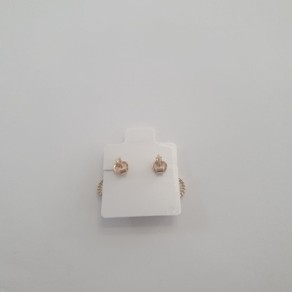 BROQUELES ORO 14K 3.2 (NUEVO)